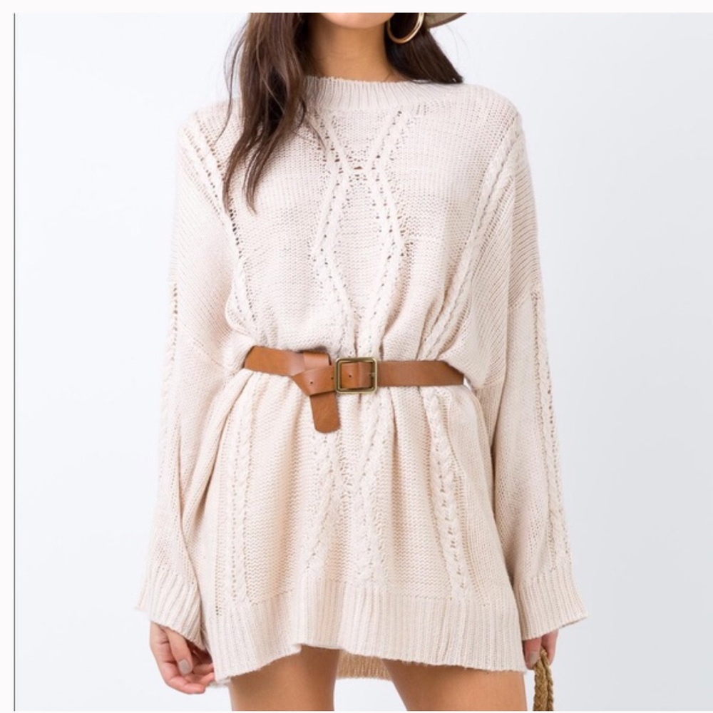 Mink Pink sweater dress